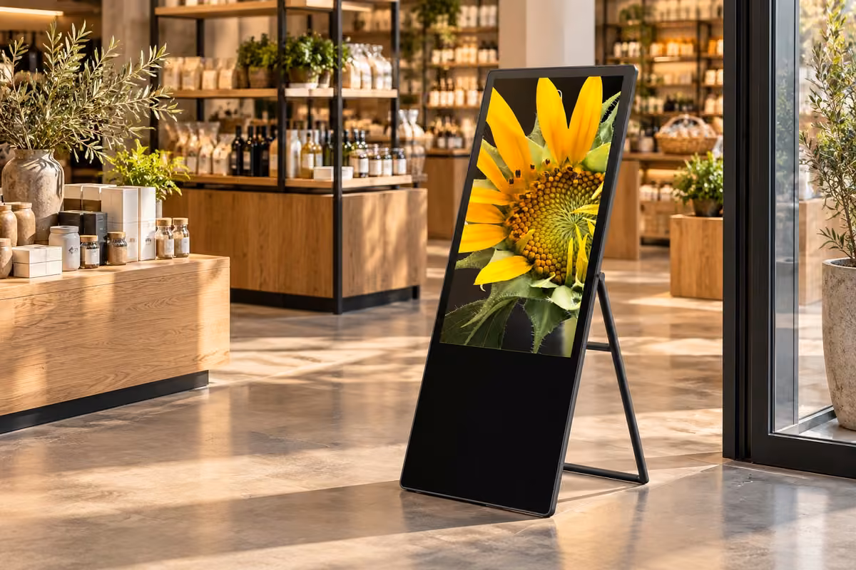 lcd-panel-acko-43 — Prodejna, ilustrativní vizualizace